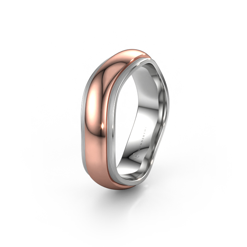 Image of Wedding ring WH2050M26DP 585 rose gold ±6x2.4 mm