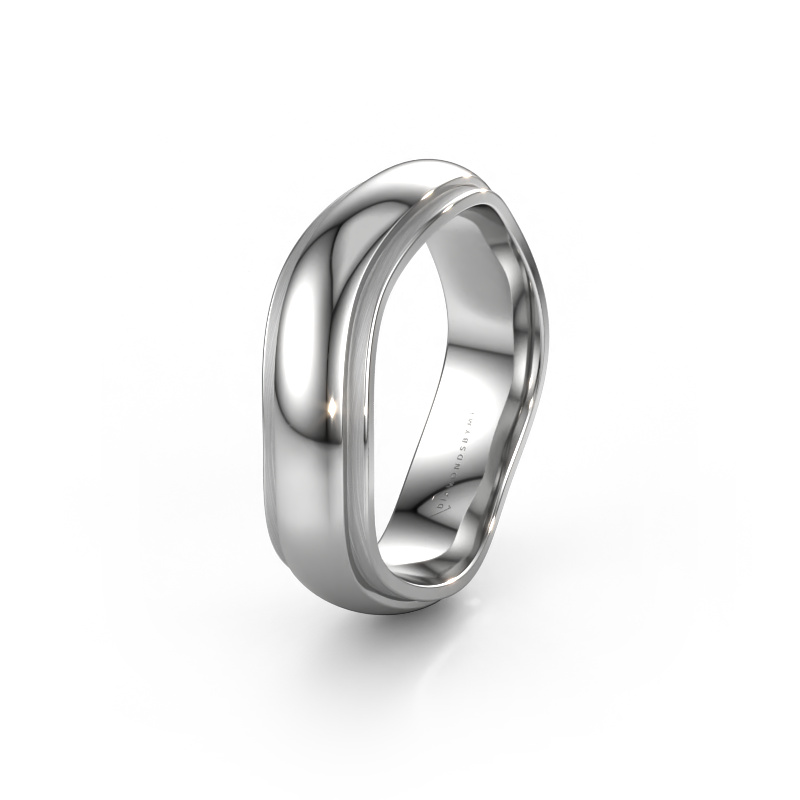 Image of Wedding ring WH2050M26DP 950 platinum ±0.24x0.09in