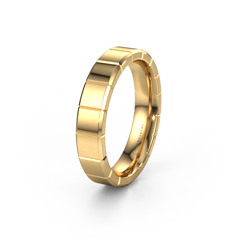 Image of Wedding ring WH2055M15DP 585 gold ±0.20x0.09in