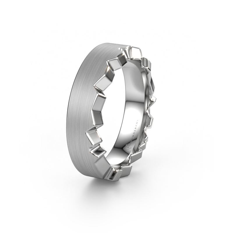 Bild von Ehering WH2058M17EM 585 Weißgold ±7x2.6 mm