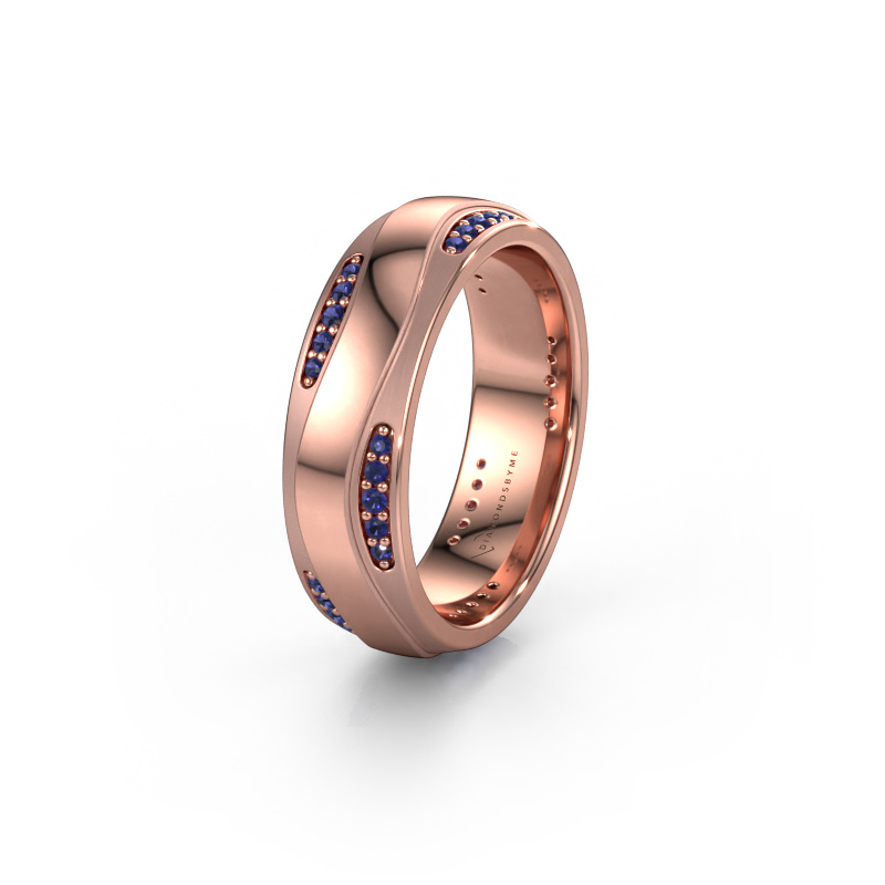 Bild von Ehering WH2062L26BM 585 Roségold ±6x2 mm Saphir
