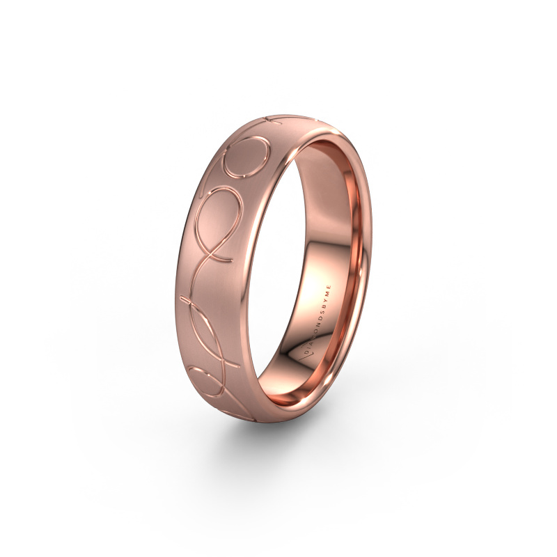 Bild von Ehering WH2068M36BM 585 Roségold ±6x2 mm