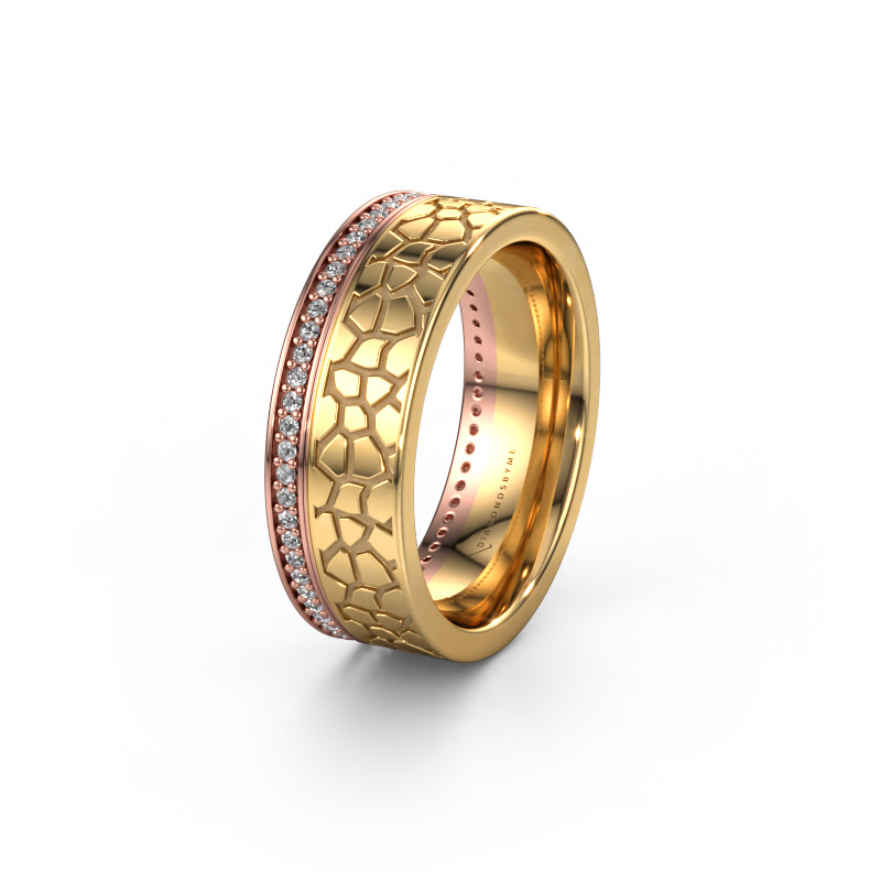 Bild von Ehering WH2070L17C 585 Roségold ±7x2.2 mm Diamant