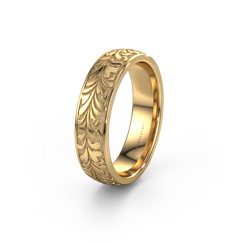 Image of Wedding ring WH2074M26D 585 gold ±0.24x0.09in