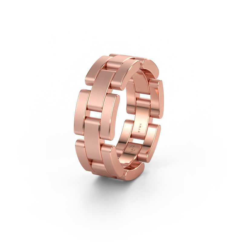 Immagine di Anello dell'amicizia WH2078L17BPM 585 oro rosa ±7 x 2 mm