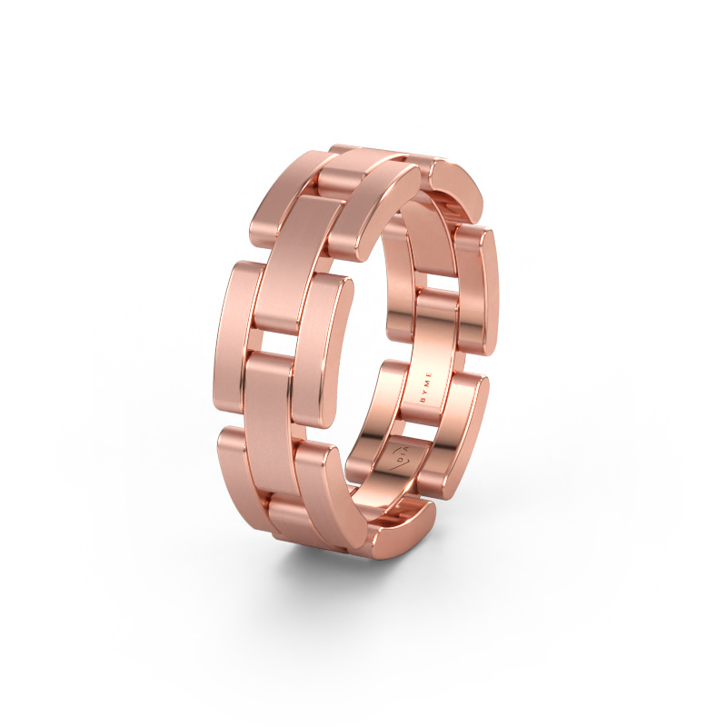 Immagine di Fede nuziale WH2078M17BPM 585 oro rosa ±7 x 2 mm