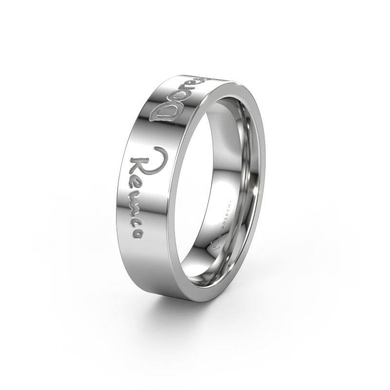 Image of Wedding ring WH2094M16C 950 platinum ±6x2.2 mm