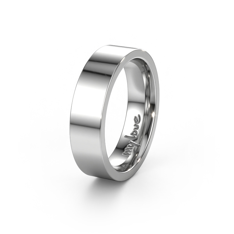 Image of Wedding ring WH2096M16C 950 platinum ±0.24x0.09in