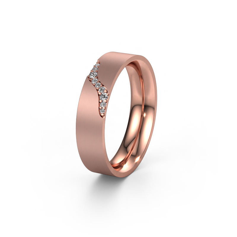 Image de Alliance WH2100L46BM 585 or rose ±6x2 mm Diamant