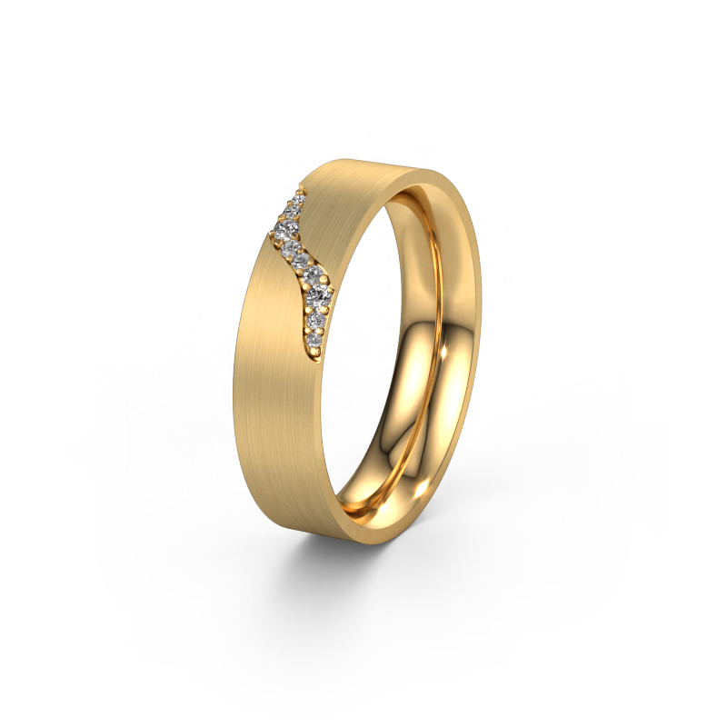 Bild von Ehering WH2100L46BM 585 Gold ±6x2 mm Lab-grown Diamant