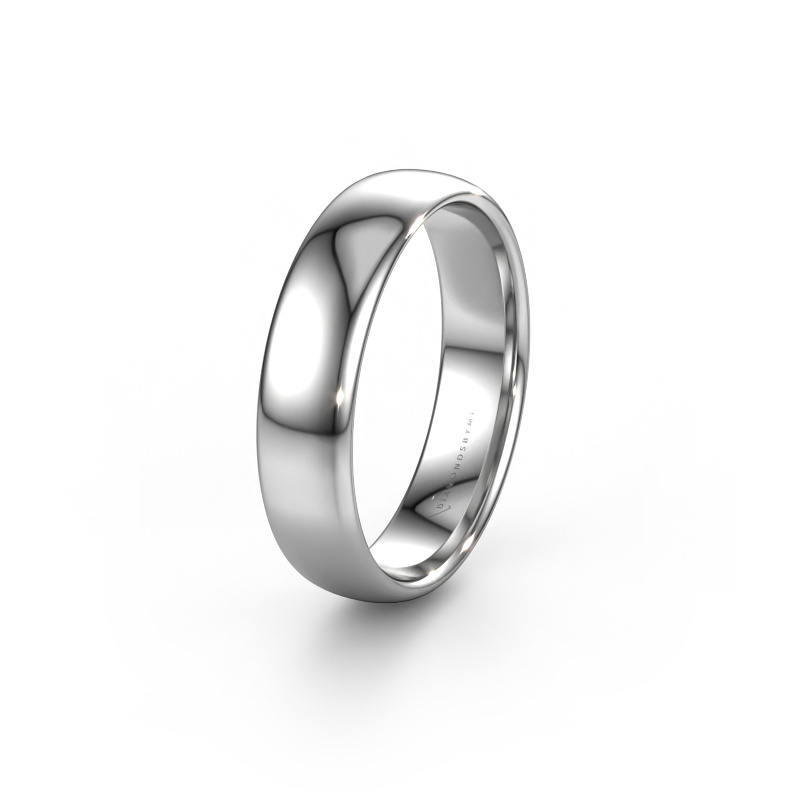 Image of Wedding ring WH2102M34A 585 white gold ±0.22x0.07 in