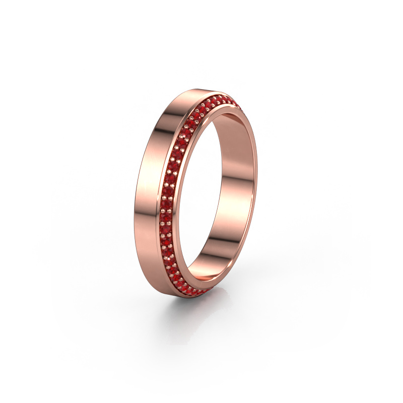 Image de Alliance WH2106L14C 585 or rose ±4x2.2 mm Rubis
