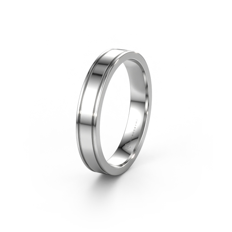 Afbeelding van Trouwring WH2108M14A 950 platina ±4x1.7 mm