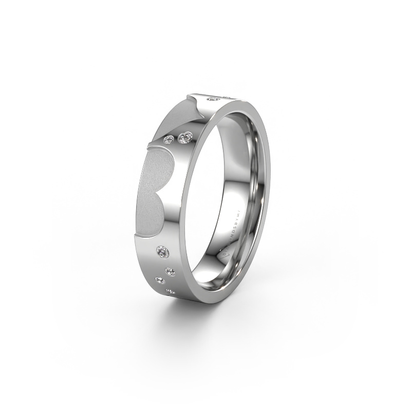 Image of Wedding ring WH2114L25A 950 platinum ±0.20x0.07 in Diamond