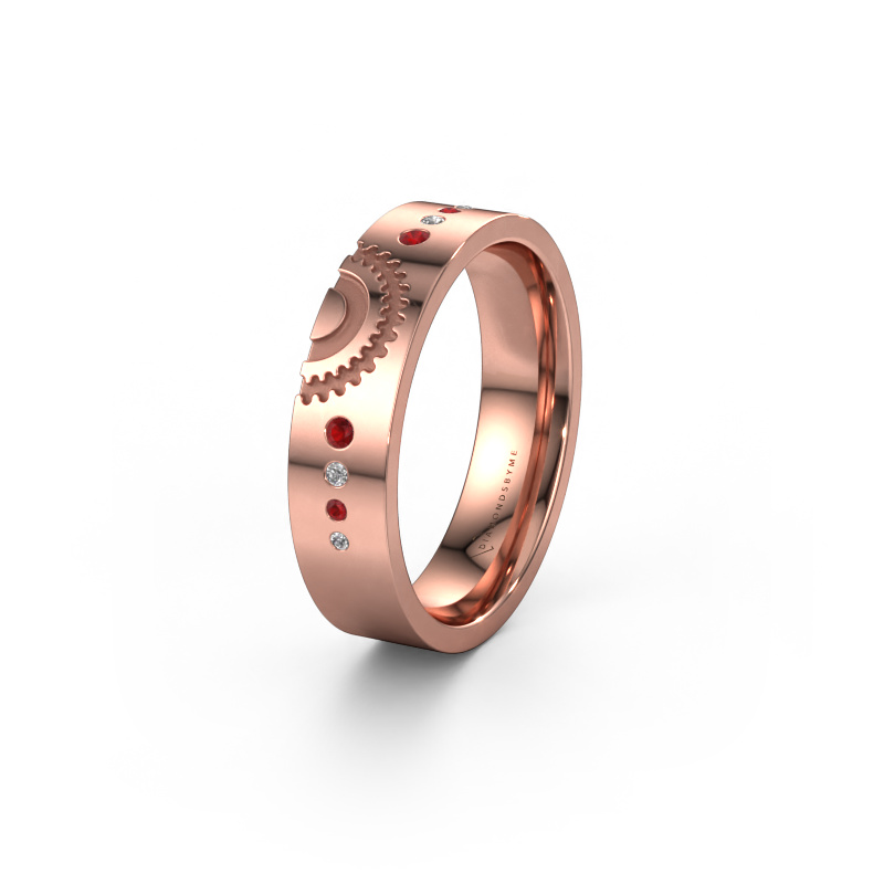 Image de Alliance WH2116L25A 585 or rose ±5x1.7 mm Rubis