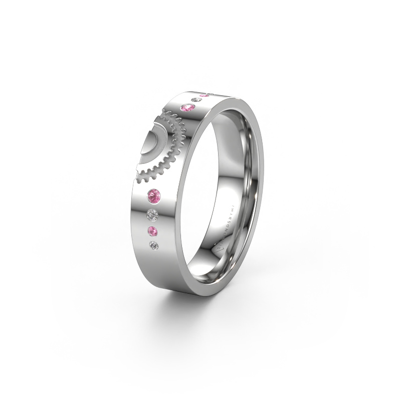 Image de Alliance WH2116L25A 585 or blanc ±5x1.7 mm Saphir rose