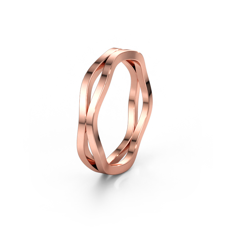 Immagine di Fede nuziale WH2122M 585 oro rosa ±5 x 1,7 mm