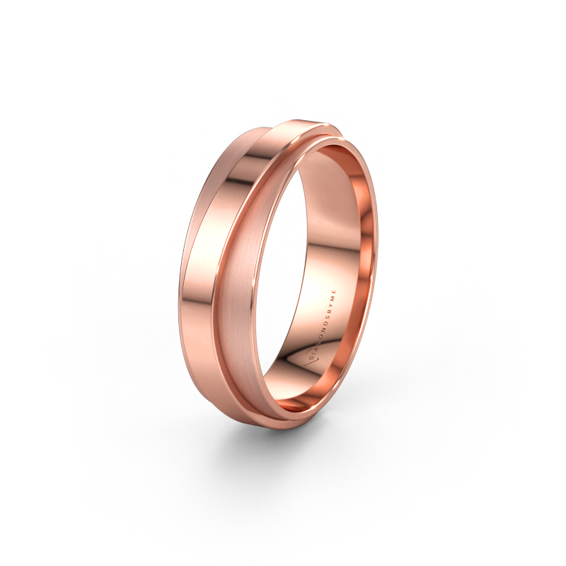 Immagine di Fede nuziale WH2126M 585 oro rosa ±6 x 1,7 mm