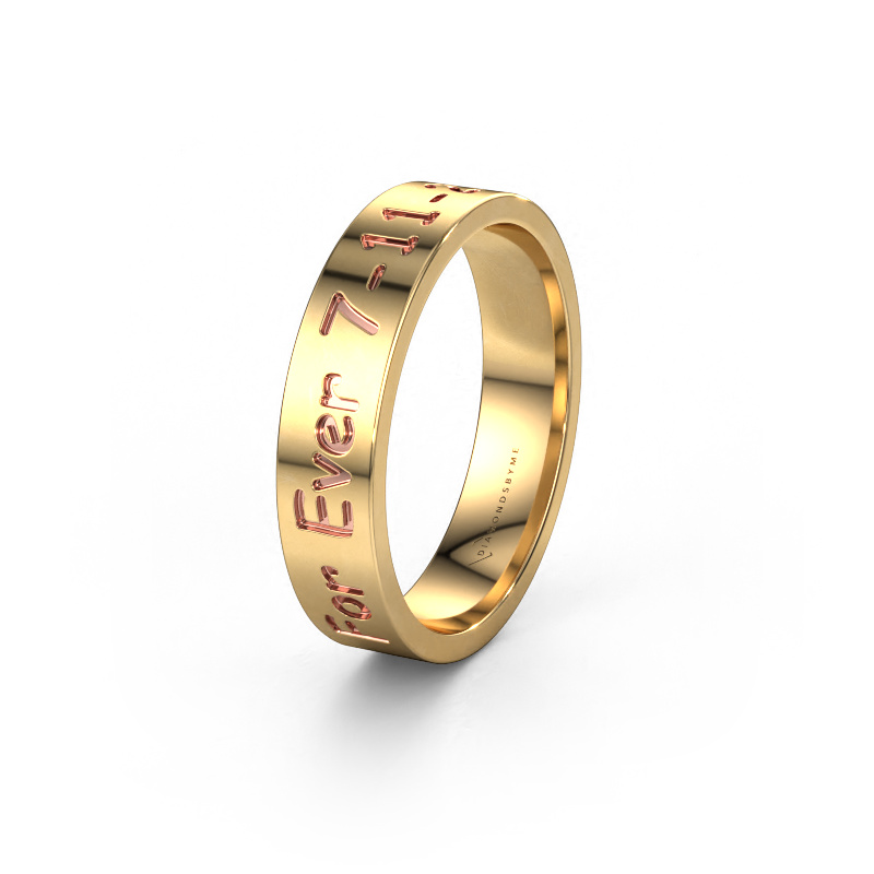 Image of Wedding ring WH2130M15A 585 gold ±0.20x0.07 in