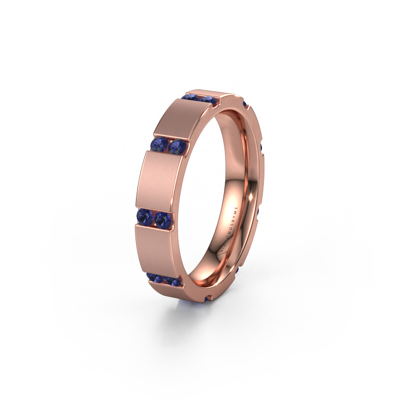 Bild von Ehering WH2132L14BM 585 Roségold ±4x2.2 mm Saphir