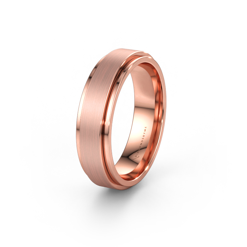 Immagine di Fede nuziale WH2134M 585 oro rosa ±6 x 2,2 mm
