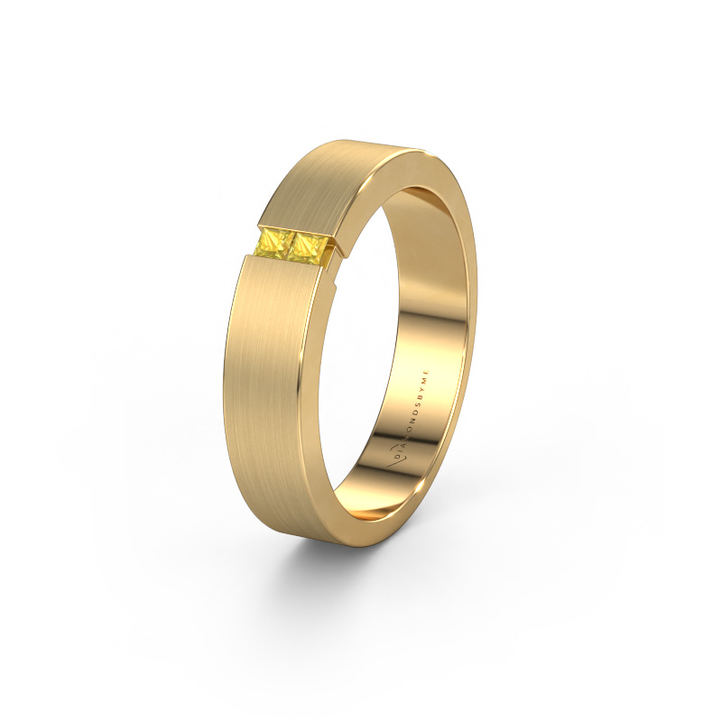 Bild von Trauring WH2136M15E 585 Gold ±5x2.4 mm Gelb Saphir