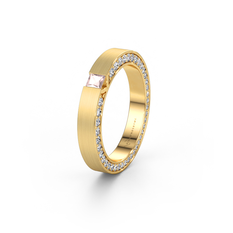 Image de Alliance WH2140L14B 585 or jaune ±3,5 x 2 mm Champagne morganite