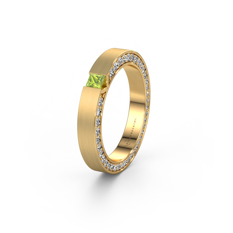 Bild von Ehering WH2140L14B 585 Gold ±3,5x2 mm Peridot