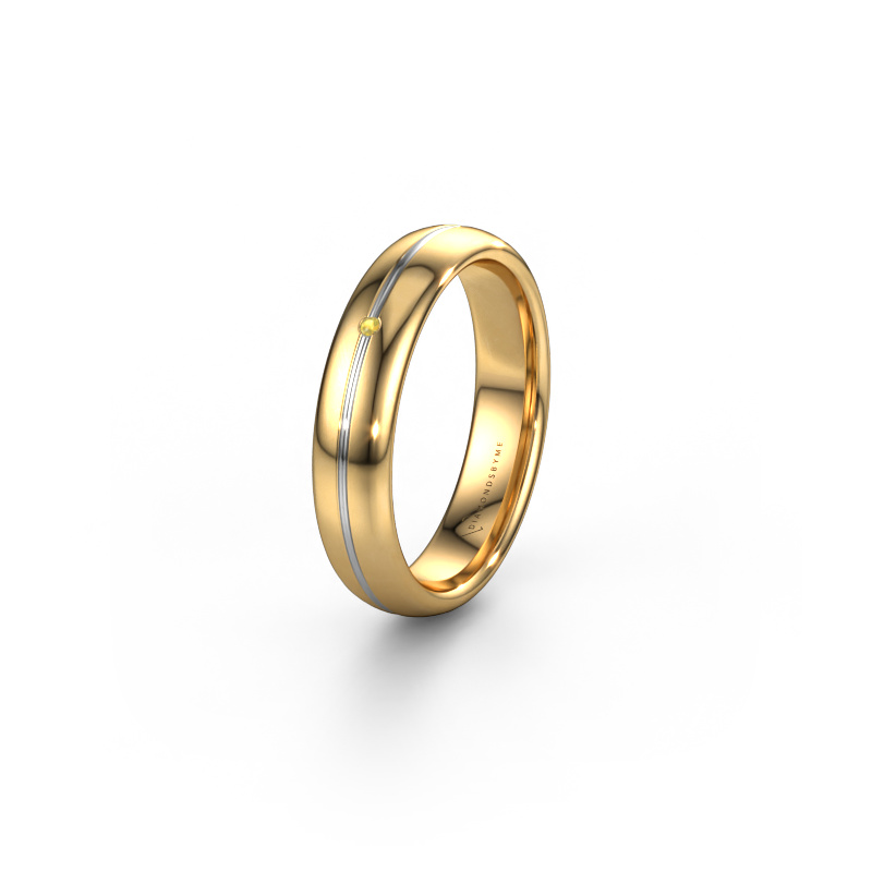 Bild von Ehering WH2142L34A 585 Gold ±4x1.7 mm Gelb Saphir