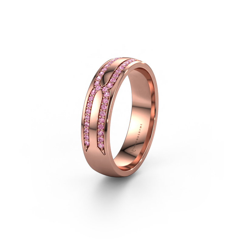 Image de Alliance WH2212L25AP 585 or rose ±5x1.7 mm Saphir rose