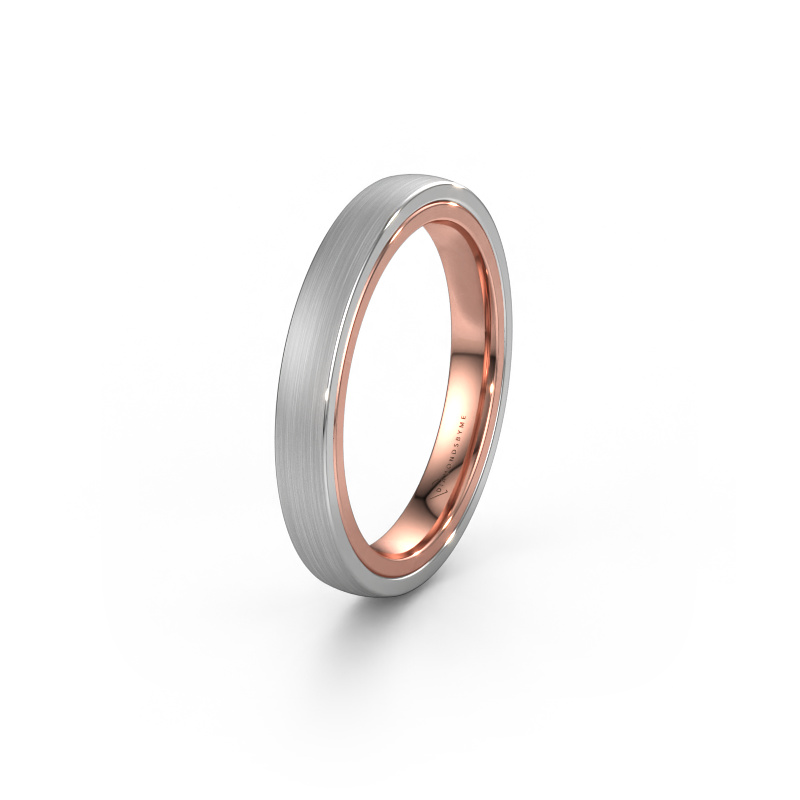 Bild von Trauring WH2216L26DM 585 Weißgold ±4x2.2 mm