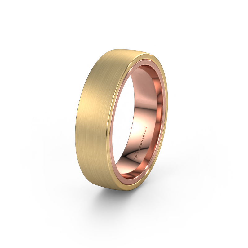 Image of Wedding ring WH2216M26DM 585 gold ±0.24x0.09in