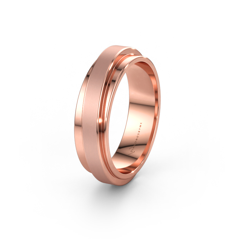 Immagine di Fede nuziale WH2220M16D 585 oro rosa ±6 x 2,4 mm