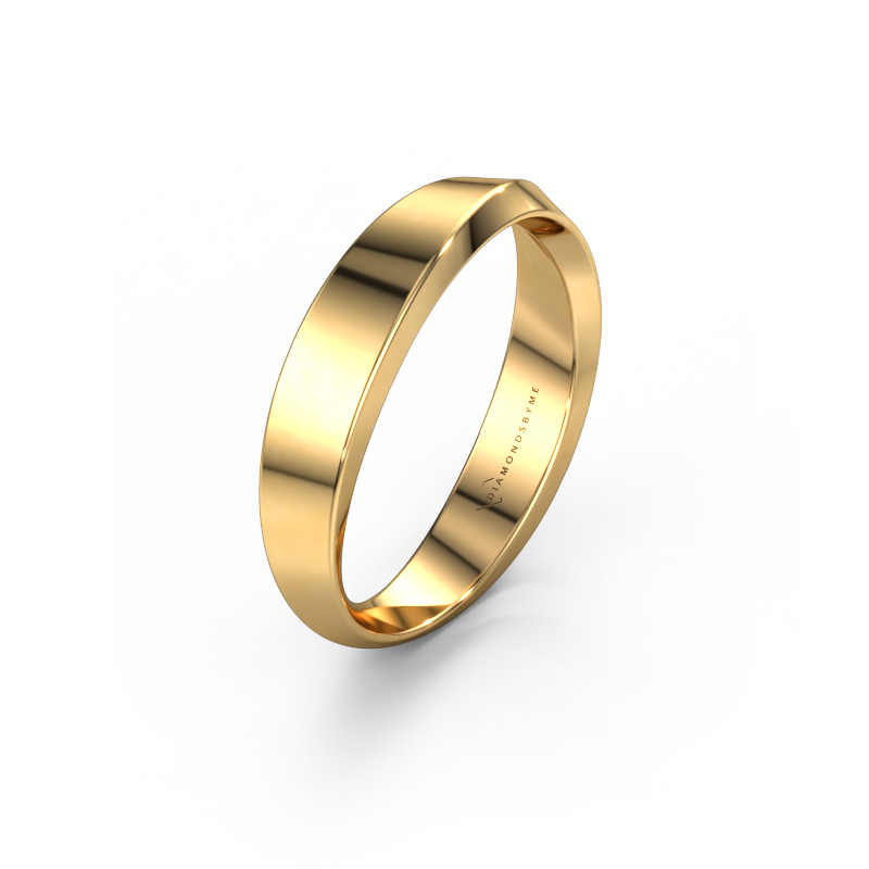 Afbeelding van Trouwring WH2222L14B 585 goud ±4x2 mm