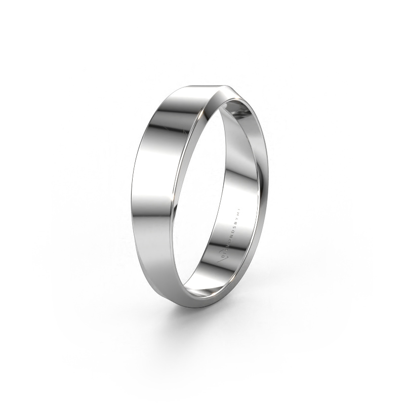 Image of Wedding ring WH2222M14B 585 white gold ±5x2.3 mm