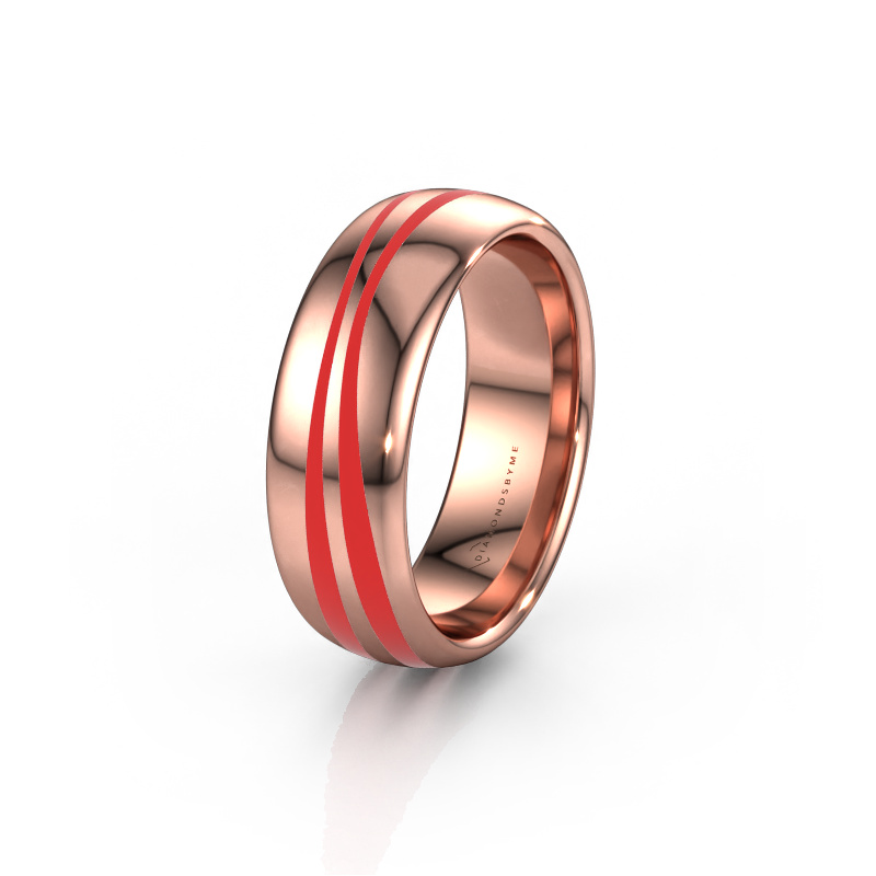 Image of Weddings ring WH2226M36BP 585 rose gold ±7x2 mm