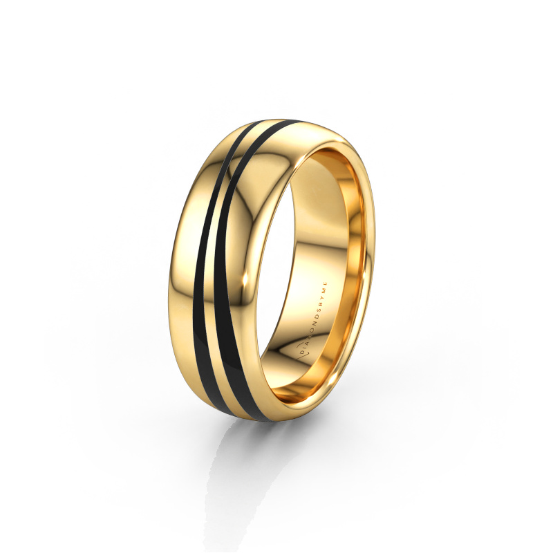 Immagine di Fede nuziale WH2226M36BP 585 oro ±7 x 2 mm