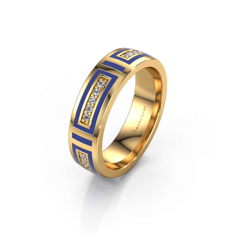 Image of Wedding ring WH2228L25A 585 gold ±0.20x0.07 in