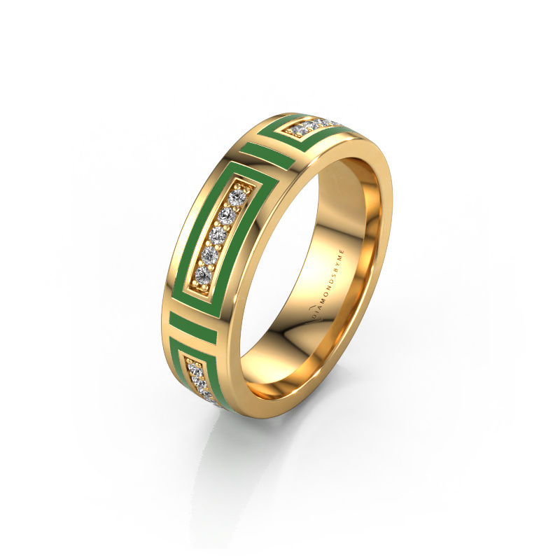 Image of Wedding ring WH2228L25A 585 gold ±0.20x0.07 in