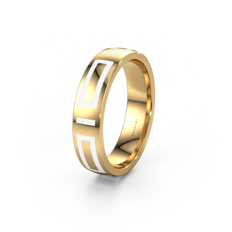 Image of Wedding ring WH2228M25A 585 gold ±5x1.7 mm