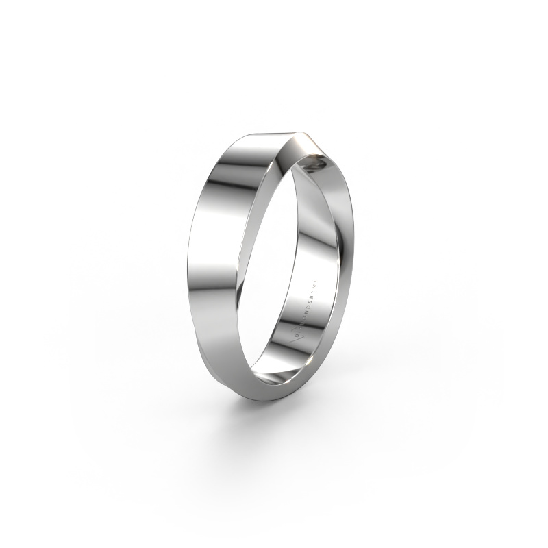 Image of Wedding ring WH2232L15E 585 white gold ±4,5x2.2 mm