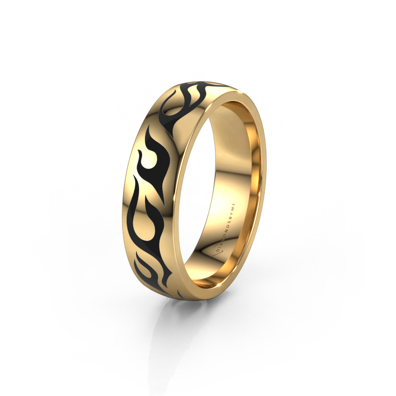 Image of Wedding ring WH3050M26B 585 gold ±0.24x0.08 in