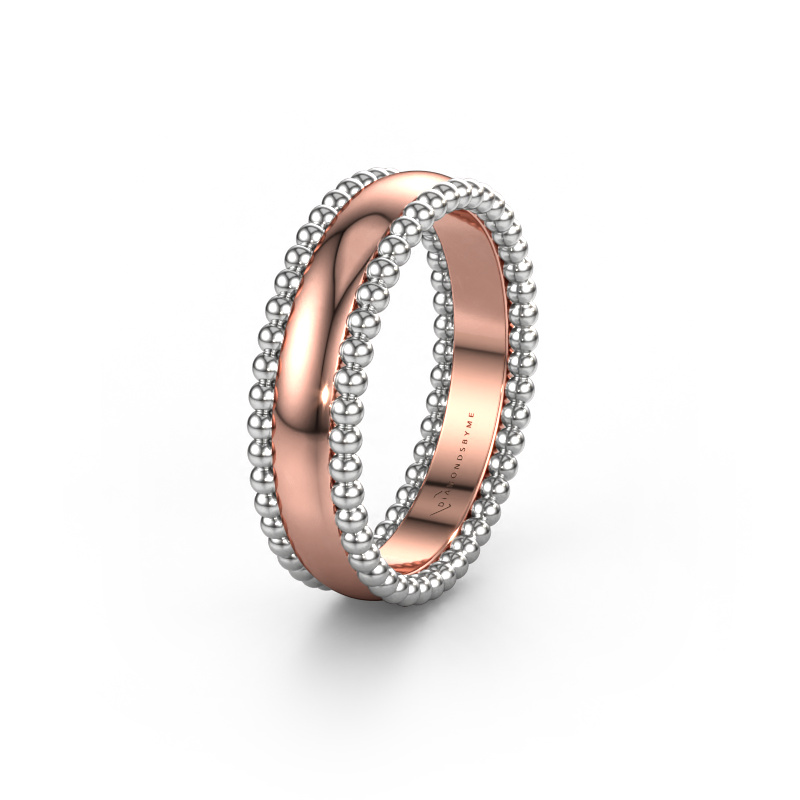 Afbeelding van Vriendschapsring WH3053M16A 585 rosé goud ±6x1.7 mm