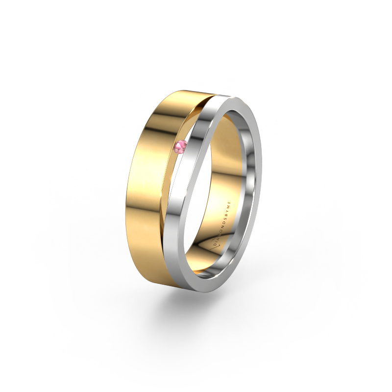Bild von Ehering WH6000L16AP 585 Gold ±6x1.7 mm Turmalin rosa