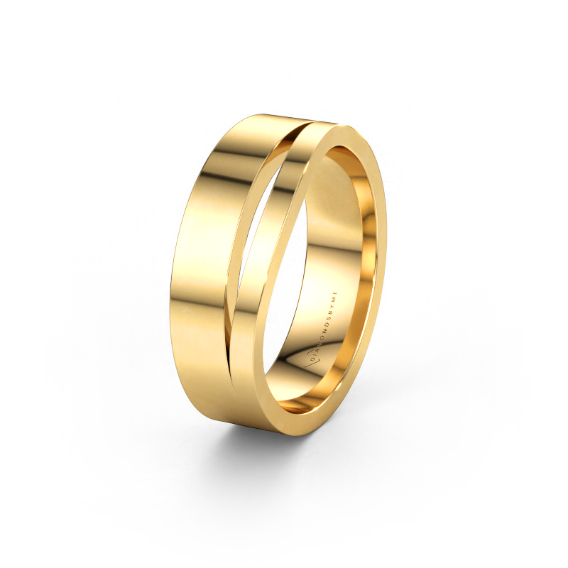 Immagine di Fede nuziale WH6000M16AP 585 oro ±6 x 1,7 mm