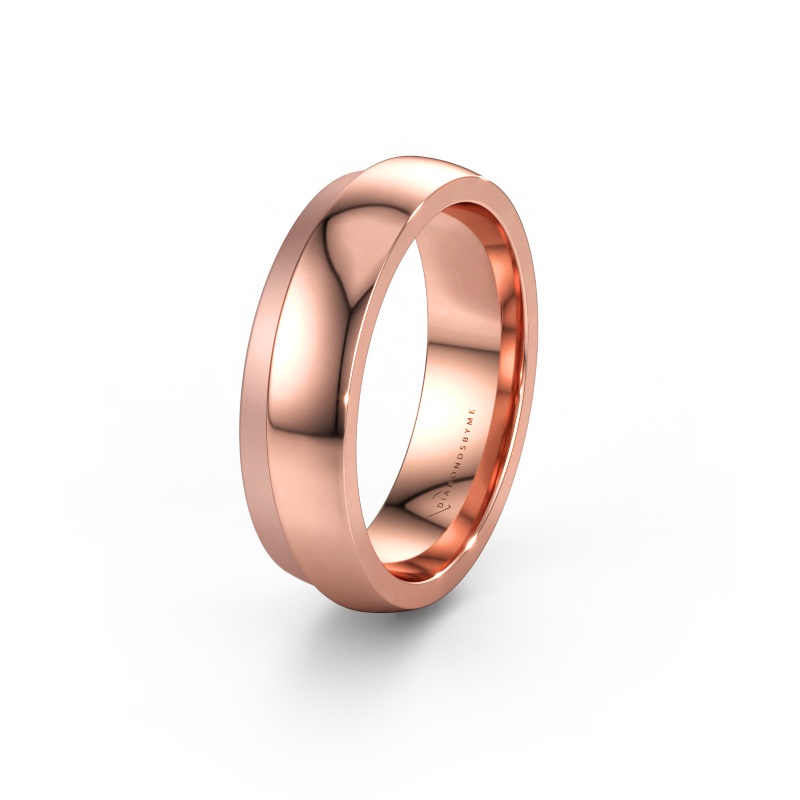 Immagine di Fede nuziale WH6004M26C 585 oro rosa ±6 x 2,2 mm