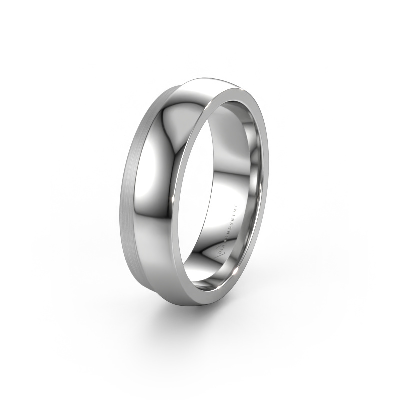 Image of Wedding ring WH6004M26C 950 platinum ±6x2.2 mm