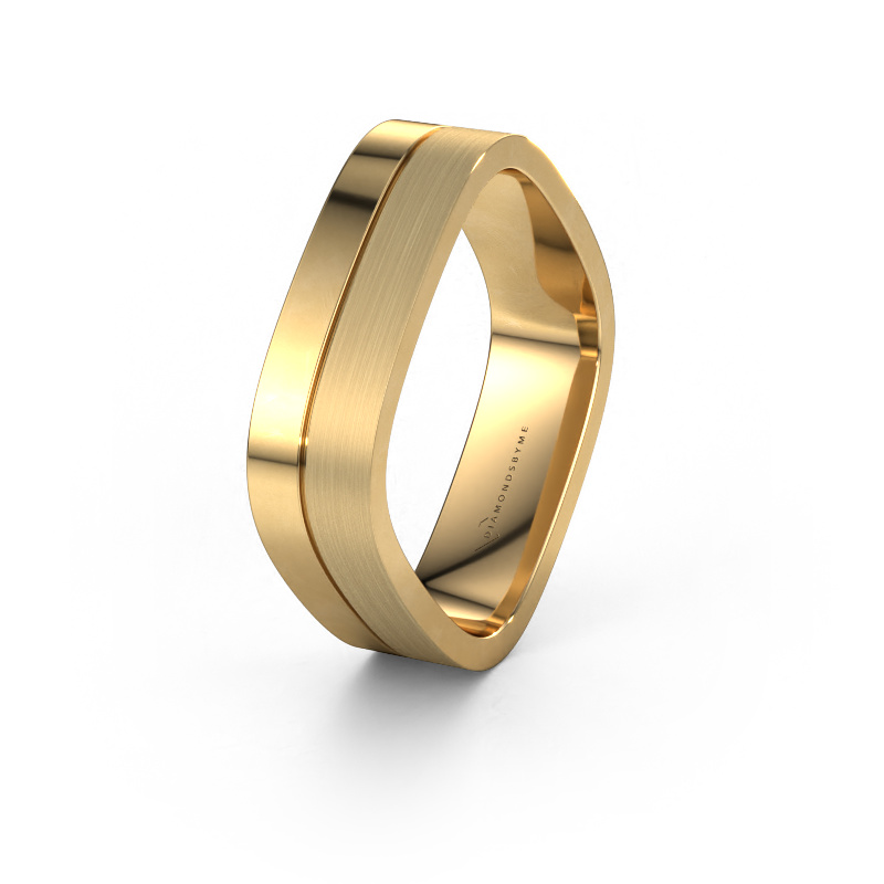 Image of Wedding ring WH6030M16A 585 gold ±0.24x0.07 in