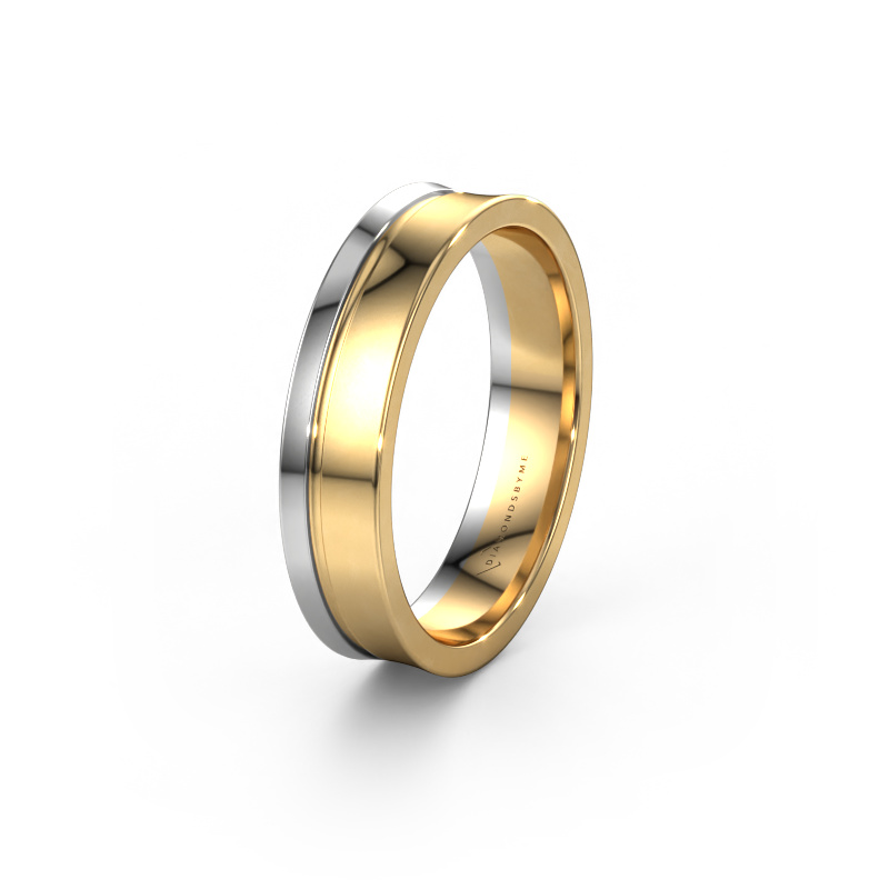 Image of Weddings ring WH6090M55A 585 gold ±5x1.7 mm