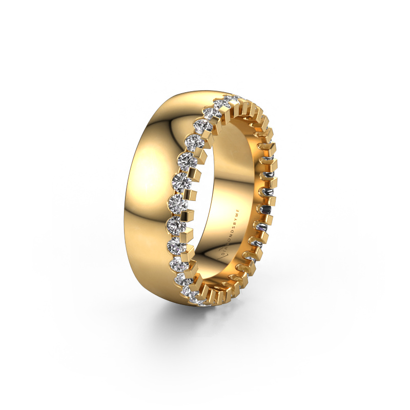 Bild von Ehering WH6120L27C 585 Gold ±7x2.2 mm Lab-grown Diamant
